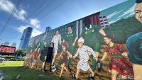 Mural Kreatif Bonek Hiasi Kota Sambut Anniversary Persebaya ke-99